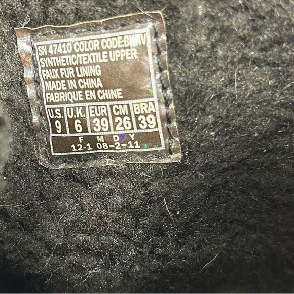 Skechers Cali Highlander Denim Waterproof Duck Boots Size 9 - Picture 10 of 13